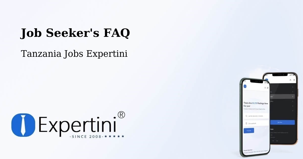 Job Seeker FAQ – Nganane - Tanzania Jobs Expertini